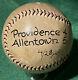 1929 Allentown Vs Providence Eastern League Game Used National Baseball Heydler