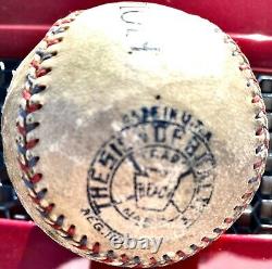 1932 Psal New York Champions Reach American League Game Used Trophy Baseball