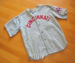 1939 The Natural Movie Cincinnati Reds Game Worn (used) Flannel Jersey 46