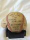 1940 Final Pitch Game Used Baseball One Of Longest Games In History Cot Deal