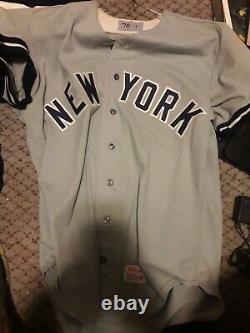 1976 NY Yankees Mickey Klutts Rookie Away Game Used Jersey