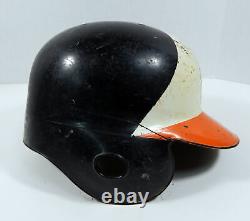 1982-1987 Baltimore Orioles Mike Young #43 Game Used Black Batting Helmet
