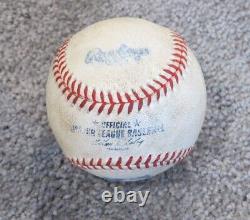 2000 Cal Ripken Jr. Baltimore Orioles Career Hit #2,998 Game Used MLB Baseball