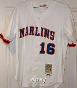 2002 Eric Owens Florida(Miami) Marlins game used/worn Turn Back the Clock jersey