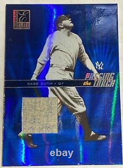 2004 Babe Ruth Game used Jersey Roger Maris Donruss Passing the torch 23/25