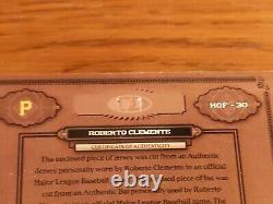 2004 Donruss Timeless Treasures Roberto Clemente Game Used Patch Bat 1/1 HOF