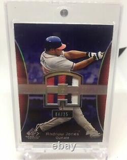 2005 Upper Deck All-star Patches Andruw Jones Game-used Patch #8/25 Braves Nice