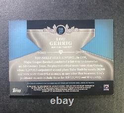 2011 Topps Tier 1 Lou Gehrig Game Used Bat Card 011/399 New York Yankees TSR27