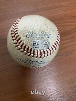 2014 MLB Japan All-Star series Yuki Yanagita Ground Out game used ball