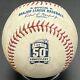 2015 Houston Astros 50th Anniversary Logo Ball Game Used Mlb Authenticated