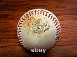 2015 Opening Day Game Used Baseball 4/6/2015 Astros vs Indians Keuchel Logo MLB