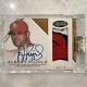 2016 Topps Dynasty Albert Pujols Game Used Jersey Auto 6/10 Bird Patch