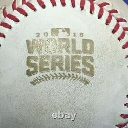 2016 World Series Game 3 Wrigley Field Chicago Cubs Game Used Baseball Mlb Holo