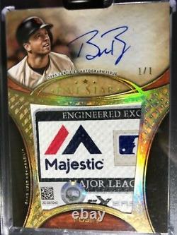 2017 Topps Five Star 1/1 BUSTER POSEY Auto Game Used #1/1 Patch Giants #1/1