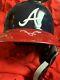 2018 Dansby Swanson Game Used Atlanta Braves Home Batting Helmet With 2018 Posts