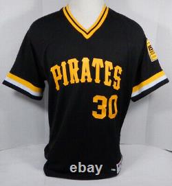 2019 Pittsburgh Pirates Kyle Crick #30 Game Used Black Jersey 1979 TBTC WSC 778
