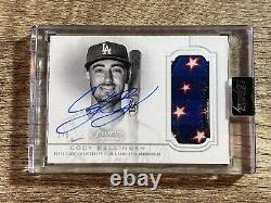 2020 Topps Dynasty Cody Bellinger Game Used Patch On Card Auto 2/5