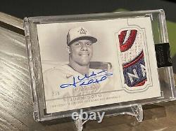 2020 Topps Dynasty Juan Soto RARE 2/5 Auto Jumbo Patch Game Used Nationals
