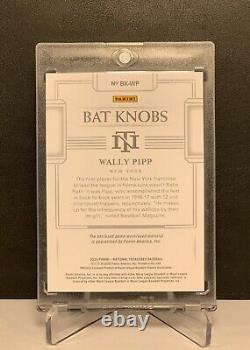 2020 Wally Pipp Panini National Treasures Game-Used Bat Knob 1/1