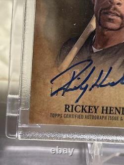2021 Topps Dynasty Rickey Henderson Auto Game Used Majestic SP #1/1 Autograph