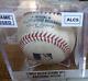 2022 Alcs Game #1 Game Used Ball Anthony Rizzo (verlander P/s Career K Game)