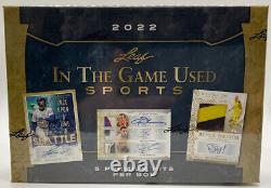 2022 Leaf In The Game Used Multi-Sport Box