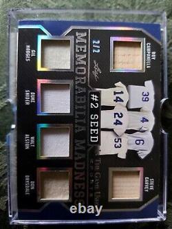 2022 Leaf In The Game Used Sports Memorabilia Madness Dodgers Indians 2/2! SSP
