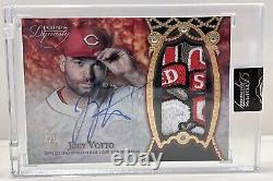 2022 Topps Dynasty Joey Votto AUTO #2/5 GAME USED PATCH