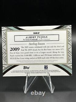 2023 Topps Sterling Albert Pujols Game Used Patch Auto /10 Cardinals