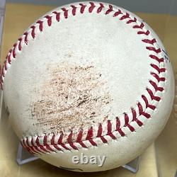 ALYSSA NAKKEN SIGNED GAME-USED BASEBALL with MLB HOLO from ON FIELD DEBUT 4/12/22