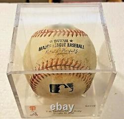 AUSTIN RILEY 10th career hit GAME USED baseball 5/21/19 MLB Authenticated rookie