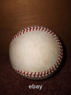 AUSTIN RILEY vs ZACK WHEELER (Double Hit #363) MLB Game Used Baseball 6/28/22