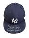 Aaron Judge Game Worn Used Signed Hat Resolution Photo Matched And Fanatics Loa