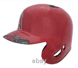 Albert Pujols Game Used Angels Batting Helmet Matched To 33 Game, Records (Rare)