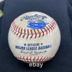 Albert Pujols Game Used Career Hit 2,954 Mariners Logo Baseball MLB Holo