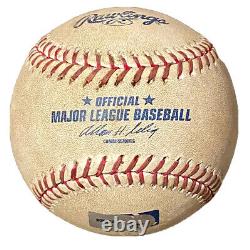 Albert Pujols Game Used Last St. Louis Cardinals Home Run Baseball 9-22-11 MLB