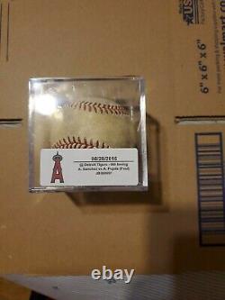 Albert Pujols Game Used MLB Authenticated Foul Baseball Angels