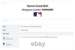 Albert Pujols Hr 661+662 Passes Mays 5th All Time Mlb Game Used Baseball 9/18/20