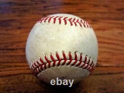 Alex Bregman Astros Game Used Baseball 7/25/2016 MLB Debut vs Yankees RARE