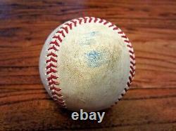 Alex Bregman Astros Game Used Baseball 7/25/2016 MLB Debut vs Yankees RARE