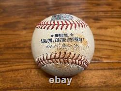Alex Bregman Astros Game Used SINGLE Baseball 5/29/2023 Space City Hit #866