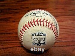 Andrew McCutchen Pirates Game Used DOUBLE Baseball 9/23/2012 Hit #623 vs Astros