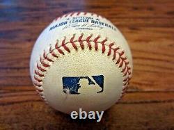 Astros Game Used Baseball FINAL National League Game 10/3/2012 vs Cubs Wrigley