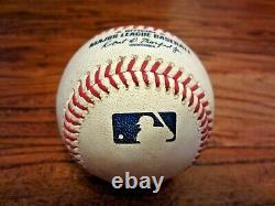 Astros Game Used Combined NO HITTER Baseball 8/3/2019 vs Mariners Sanchez PITCH