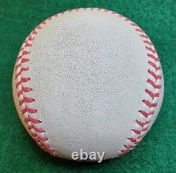 Astros Lance McCullers vs Indians Cesar Hernandez Game Used Baseball RBI Double