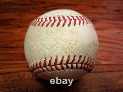 Astros vs White Sox 2021 ALDS Game 2 Game Used Baseball 10/8 Phil Maton TWO OUTS