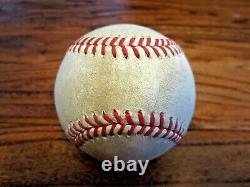 Astros vs Yankees Game Used Baseball AL Wild Card 10/6/2015 Clinch Game MLB Auth