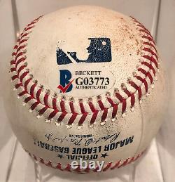 Austin Gomber Signed GAME USED Baseball 8th Career Strikeout Cardinals HOLO