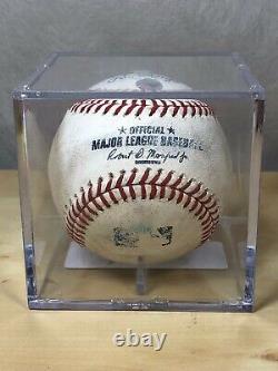 BRYCE HARPER SINGLE CAREER HIT #550 v AARON NOLA GAME-USED MLB BASEBALL PHILLIES