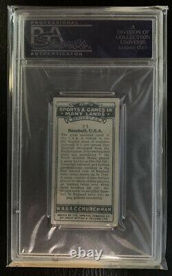 Babe Ruth 1929 WA & AC Churchman Baseball USA SPORTS AND GAMES #25 PSA 4.5